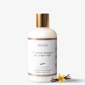 VENIRA přírodní šampon pro podporu růstu vlasů, vanilka, 300 ml