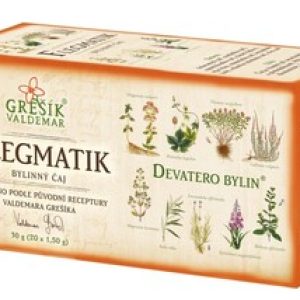 GREŠÍK Čaj Devatero bylin Flegmatik 20 n.s.
