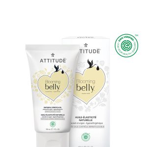 Attitude Blooming Belly přírodní olej pro těhotné a po porodu argan a mandle 150 ml