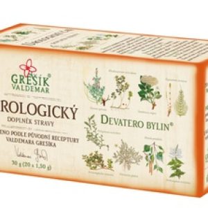 GREŠÍK Čaj Devatero bylin Urologický 20 n.s.
