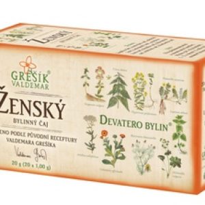 GREŠÍK Čaj Devatero bylin Ženský 20 n.s.