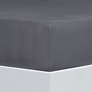 Florella Prostěradlo Organic Cotton Jersey Grafit Zvolte jeden rozměr prostěradla: 90-100×200 cm