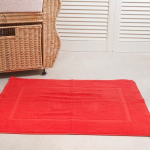 B.E.S. – Petrovice, s.r.o. Koupelnová předložka Comfort 50×70 cm – Červená