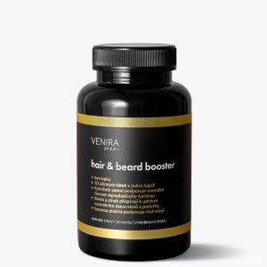 VENIRA hair & beard booster pro muže, 80 kapslí