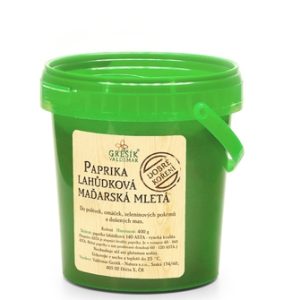 GREŠÍK Dobré koření Paprika lahůdková maďarská mletá 400 g