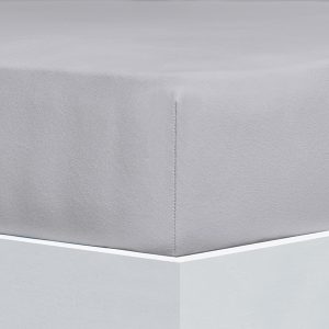 Florella Prostěradlo Organic Cotton Jersey Platin Zvolte jeden rozměr prostěradla: 140-160×200 cm