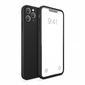 Silikonový kryt pro iPhone 13 Pro – Černý