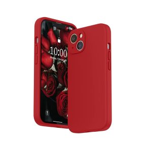 Silikonový kryt pro iPhone 13 mini – Červený