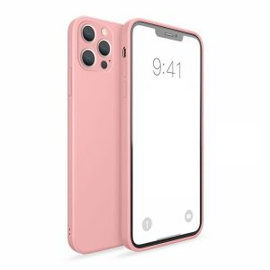 Silikonový kryt pro iPhone 13 Pro Max – Růžový