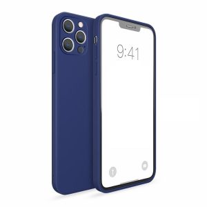 Silikonový kryt pro iPhone 13 Pro Max – Modrý