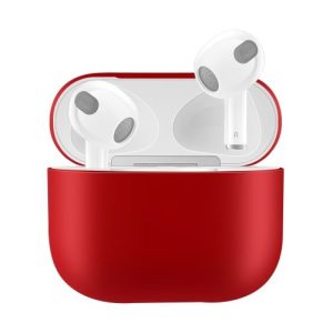 Silikonové pouzdro pro Airpods 3 – červená