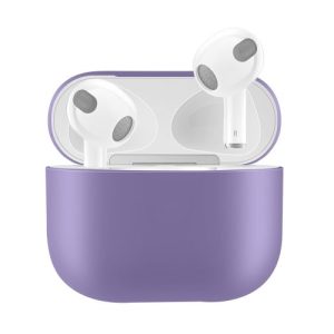 Silikonové pouzdro pro Airpods 3 – fialová