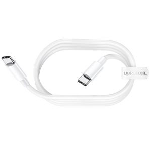 Borofone napájecí kabel USB-C na USB-C 60W – 1 metr