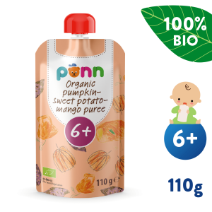 SALVEST Põnn BIO Pyré z dýně, brambor a manga (110 g)