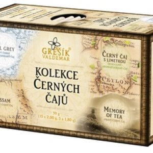 GREŠÍK Kolekce Černých čajů 4x5ks