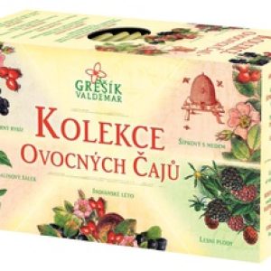 GREŠÍK Kolekce Ovocných čajů 5x4ks