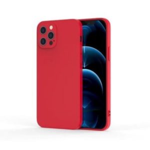 Silikonový kryt pro iPhone 12 Pro – Červený