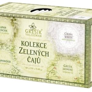 GREŠÍK Kolekce Zelených čajů 4x5ks