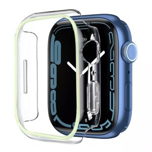 Ochranný rámeček pro Apple Watch – 41mm, svítící, žlutý