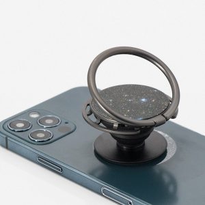 Pop Socket držák na mobilní telefon – Galaxie, černá