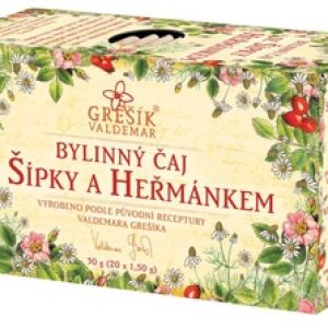 GREŠÍK Se šípky a heřmánkem 20 n.s.
