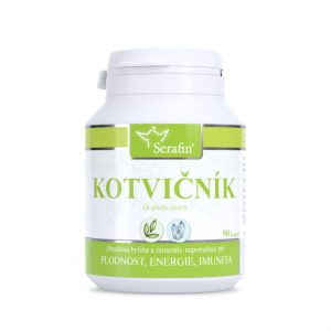 Serafin byliny Kotvičník – přírodní kapsle, 90 kapslí