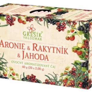 GREŠÍK Aronie & Rakytník & Jahoda 20 n.s.