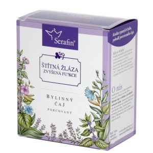Serafin byliny Štítná žláza zvýšená – bylinný čaj porcovaný 37,5g