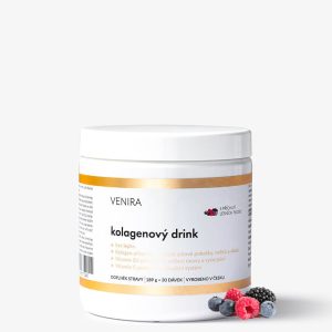 VENIRA kolagenový drink pro vlasy, nehty a pleť – lesní plody, 189 g
