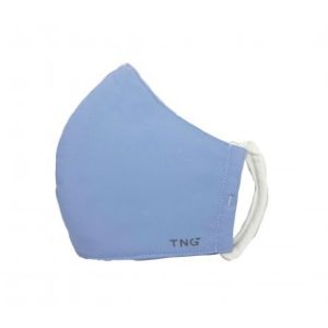 TNG rouška textilní 3-vrstvá, modrá, velikost L