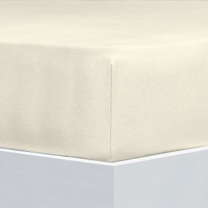Florella Prostěradlo Organic Cotton Jersey Alabaster Zvolte jeden rozměr prostěradla: 140-160×200 cm