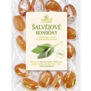GREŠÍK Šalvějové bonbóny 100 g
