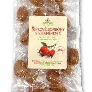 GREŠÍK Šípkové bonbóny s vitamínem C 100 g