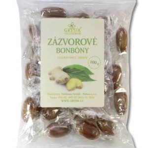 GREŠÍK Zázvorové bonbóny 100g