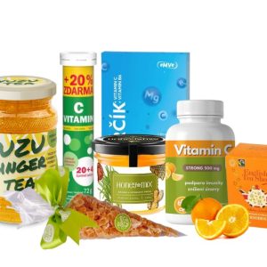 Zdravýkoš Vitamínový balíček pro posílení imunity se zázvorovým sirupem