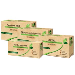 Vitamin Station Velká vizita pro muže – sada domácích rychlotestů