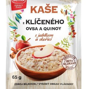 Semix Kaše z klíčeného ovsa a quinoy-jablko, skořice BZL 65 g