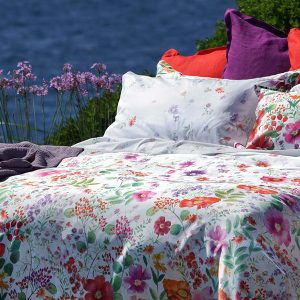 Tessitura Toscana Telerie Povlečení Champ Fleuri Rozměr: 50×70 cm + 140×200 cm