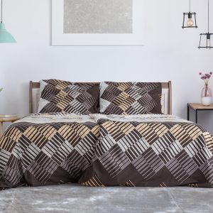 B.E.S. – Petrovice, s.r.o. Bavlněné krepové povlečení české výroby – Pula Rozměr: 140 x 200 + 70 x 90