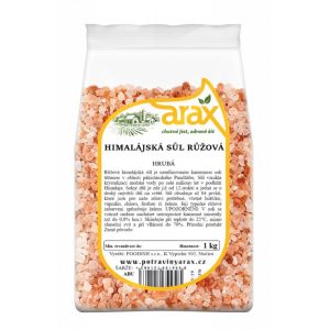 ARAX Himálajská sůl růžová hrubá 1000 g