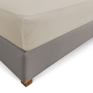 Picaso manufactury Bavlněné prostěradlo Warm Grey Výška: 25 cm, Prostěradlo na rozměr matrace: 80-90×200 cm
