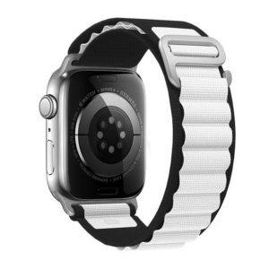 eses Alpský tah pro Apple Watch – Bílo černý, 38mm, 40mm, 41mm