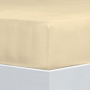 Prostěradlo Florella Fein Jersey 55 Creme Zvolte jeden rozměr prostěradla: 120×200 cm