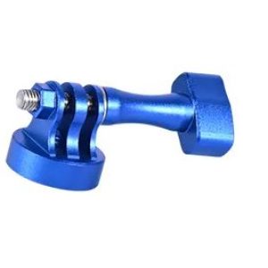 CNC Hliníková stativová redukce se šroubem – Modrá