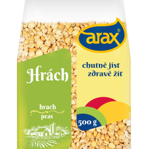 ARAX Hrách žlutý půlený loupaný 500 g