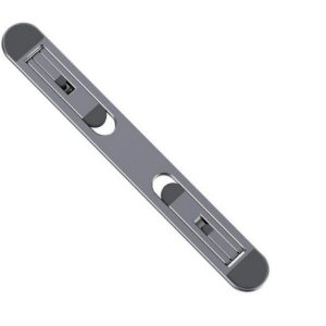 Univerzálních stojan pod notebook skládací – kovový, šedočerný