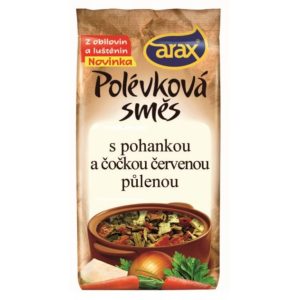 ARAX PS Čočka červená loup. a pohanka 160 g