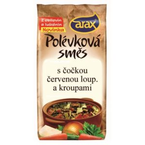 ARAX PS Čočka červená loup. a pšen. Kroupy 160 g