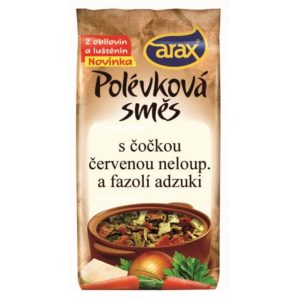 ARAX PS Čočka červená neloup. a adzuki 160 g