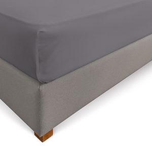 Picaso manufactury Bavlněné prostěradlo Grafit Výška: 25 cm, Prostěradlo na rozměr matrace: 80-90×200 cm